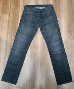 HELMUT LANG デニムパンツ ストレート ブラック ヘルムートラングのサムネイル