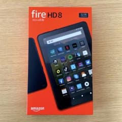 【美品】Amazon Fire HD 8 ブラック 32GB(純正カバー付き)のサムネイル