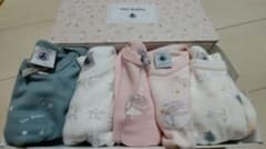 【新品未使用】プチバトー ベビー肌着 女の子 12m/74m　5枚セットのサムネイル