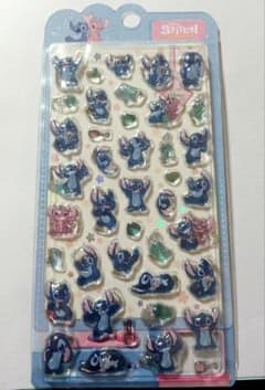 スティッチ 立体シール ステッカーのサムネイル