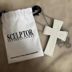 SCULPTOR クロスストラップウォレット スカルプター ホワイト SY