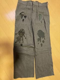 名作　ナンバーナイン　モダンエイジ期　インクくり抜きスラックスのサムネイル