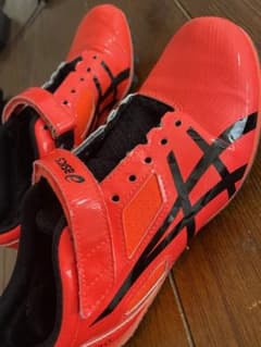 【処分SALE！】アシックス 陸上用スパイク 24.5 短距離 走り幅跳びのサムネイル