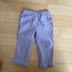 キッズ ハートポケット パンツ パープルのサムネイル