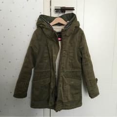 ザラ128アウターZARAカーキ色コートのサムネイル