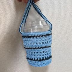 カップホルダー ドリンクホルダー ライトブルーのサムネイル
