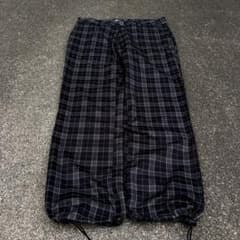 00s archive OAKLEY check pants y2k teck - メルカリ