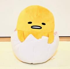即決 新品☆非売品☆ぐでたま☆卵の殻 BIG ぬいぐるみ 全２種