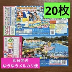 【ゆうゆう⇄らくらくメルカリ便】たこせん様ご確認用 蓮沼ウォーターガーデン 千葉こども国お子さま無料券 - メルカリ