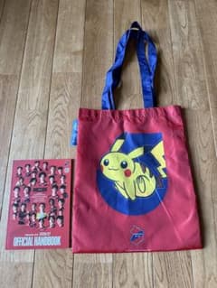 いわきFCxポケモン コラボトートバッグ オフィシャルハンドブック非売品のサムネイル