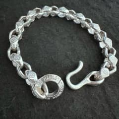 80s ハーレーダビットソン ブレスレットヴィンテージ シルバー925