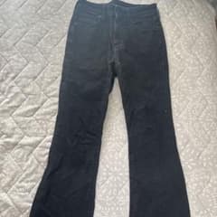 GU フレアパンツ 黒のサムネイル