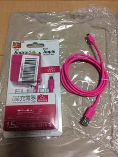 フラット型USB高速充電器［2台同時充電］のサムネイル