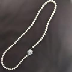 ジャスグリッティー パールネックレス 約50cm ビジュー 上品 結婚式のサムネイル