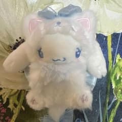 シナモロール ミルキーこねこ マスコットホルダー サンリオ シナモン