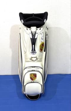 【PORSCHE 】ゴルフ スタンド式キャディバッグ ホワイト9.5型 PORSCHE 】ゴルフ スタンド式キャディバッグ ホワイト9.5型 - メルカリ