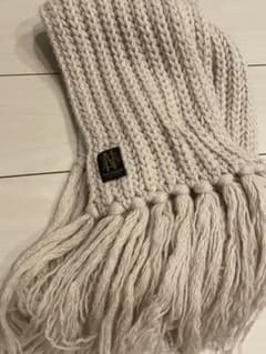 UNITED ARROWS バトナー オフホワイト マフラー フリンジ UNITED ARROWS バトナー オフホワイト マフラー フリンジ - メルカリ