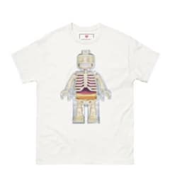 y2k LEGOtシャツ ホワイト　グラフィックtシャツのサムネイル