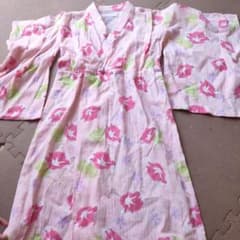 子供用浴衣　130　朝顔のサムネイル