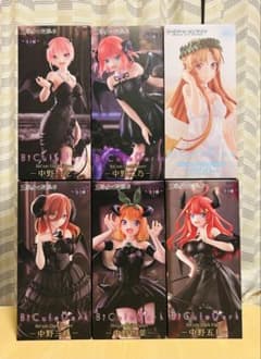 【未開封品】　五等分の花嫁　BiCuteDarkFigure　6点セット 未開封品】 五等分の花嫁 BiCuteDarkFigure 6点セット - メルカリ