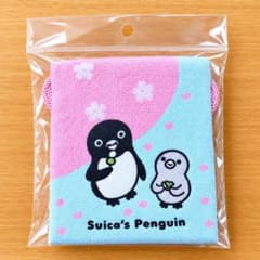 【完売品】Suicaのペンギン 豆巾着（桜）【新品未開封】のサムネイル