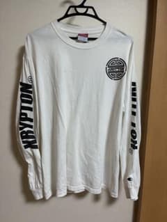 krypton×champion ショップコラボ　ロンT tシャツ　タイガーカモ krypton×champion ショップコラボ ロンT tシャツ タイガーカモ - メルカリ