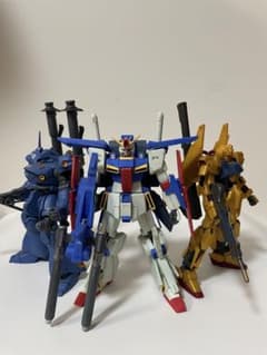 HG 1/144 ZZガンダム/百式/ケンプファー ガンプラまとめ売り ジャンク