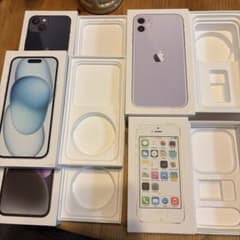 Apple iPhone 空箱セット 複数モデルのサムネイル