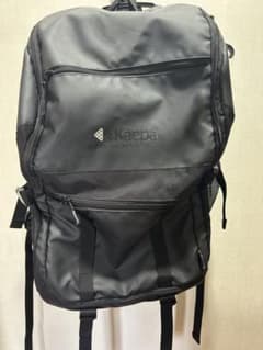 多機能！Kaepa ブラック バックパックのサムネイル