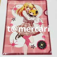 추천의 아이 A4 클리어 파일 1장 호시노 루비 봉제인형 ver. 애니메이트