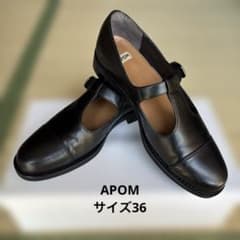 APOM 美品Tストラップシューズ 36 - メルカリ