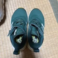 adidas キッズ スニーカー グリーン19センチのサムネイル