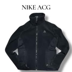 00s NIKE ナイキ ACG ブラックジャケット フリース y2k期 y2k
