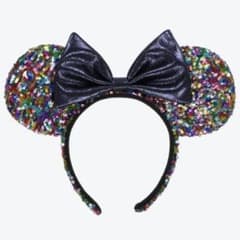 【即購入可】ディズニー　スパンコールミニーカチューシャのサムネイル