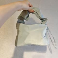 韓国ファッション　フリルミニバッグのサムネイル