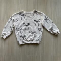 ZARA KIDS プリントスウェットシャツ　110のサムネイル