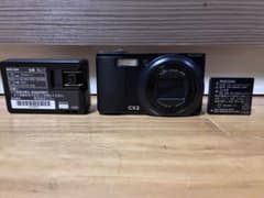 RICOH CX2 ブラック コンパクトデジタルカメラ SDカード付・充電器付き