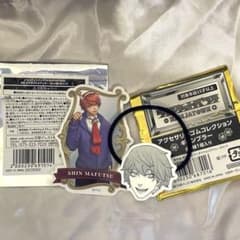 ジャンケットバンク　ナンジャタウンステッカー・ヘアゴム　真経津晨