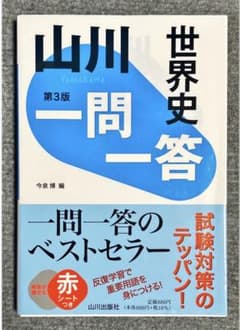 山川 一問一答 世界史 日本史 第3版 2冊セットのサムネイル