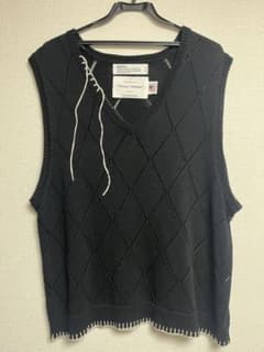 DAIRIKU Embroidery Argyle Knit Vestのサムネイル