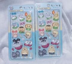 ちいかわ 映画入場者特典 ボンボンドロップシール 2枚セットのサムネイル