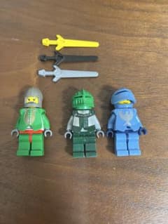 LEGO ミニフィギュア 3体セット 武器パーツ付きのサムネイル
