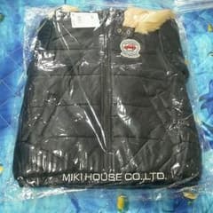 お急ぎください！値下げ！！新品タグつき ミキハウス中綿ジャンパーのサムネイル