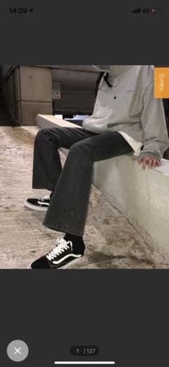 【M.P Studios】Vintage aging flared denimのサムネイル