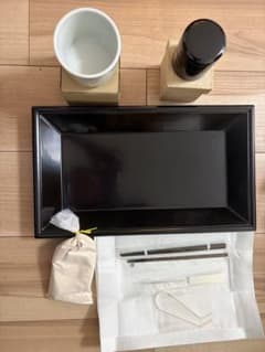 香道具　真塗盆　重香合　聴香炉　火道具　灰 香道具 真塗盆 重香合 聴香炉 火道具 灰 - メルカリ