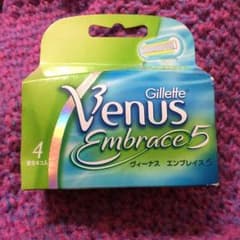 Venus エンブレイス5  替刃4コ入のサムネイル