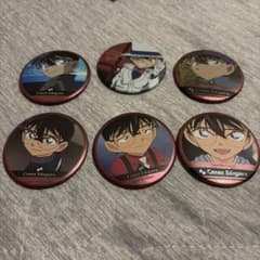 名探偵コナン 缶バッジ 6点セットのサムネイル