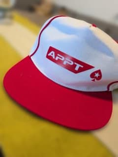 APPT PokerStars キャップ レッド×ホワイトのサムネイル