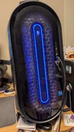 AlienwareAurora R13 RTX3070 (RTX5070変更可)