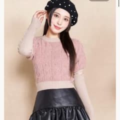 Darich モールニットパフショルトップスのサムネイル